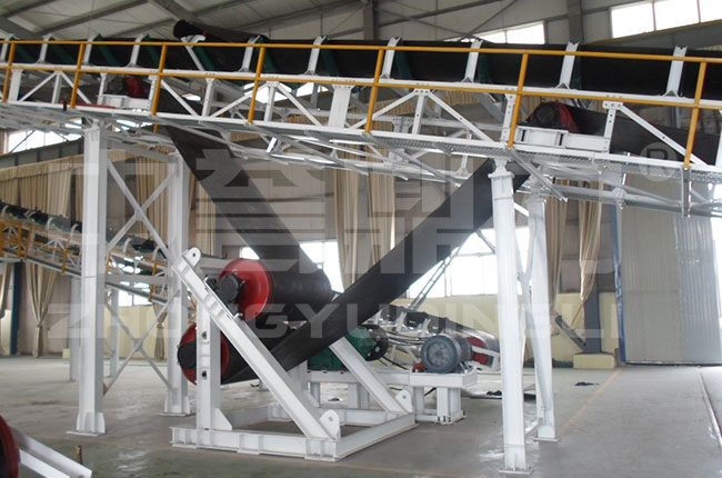 皮帶輸送機工作原理