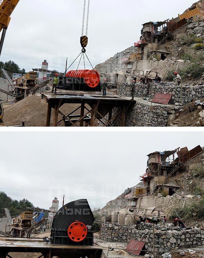 貴州畢節市時產300噸破碎石生產線 貴州畢節市時產300噸破碎石生產線