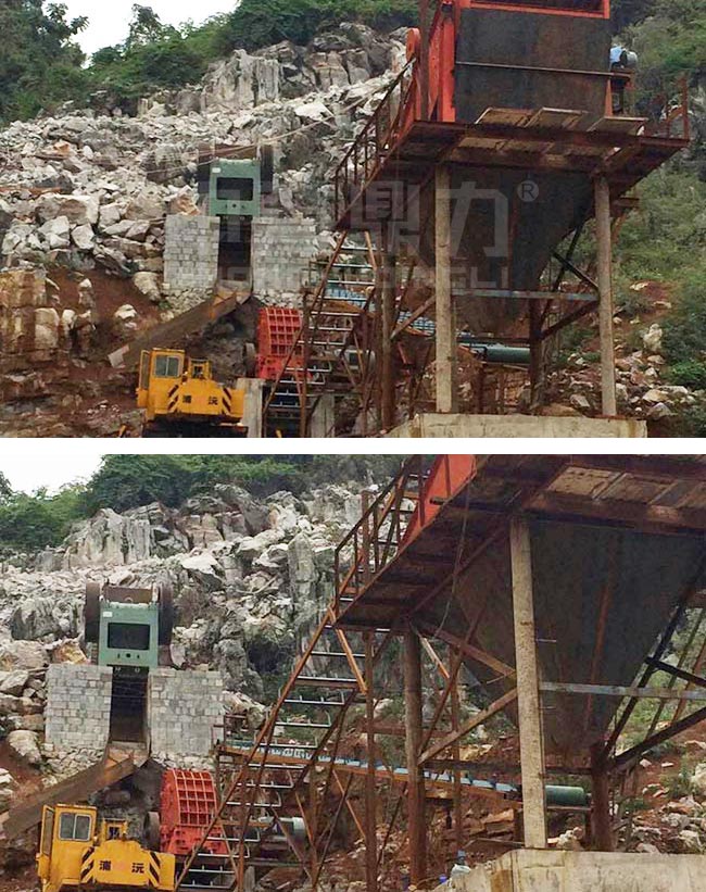 廣西河池時產(chǎn)160噸石場生產(chǎn)線 廣西河池時產(chǎn)160噸石場生產(chǎn)線