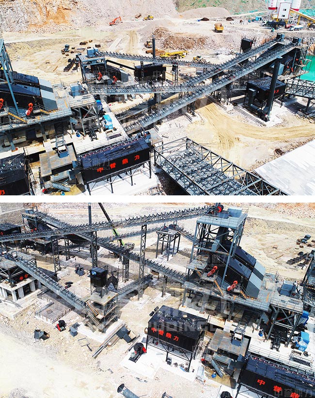 山東東平時產1500噸骨料生產線 山東東平時產1500噸骨料生產線