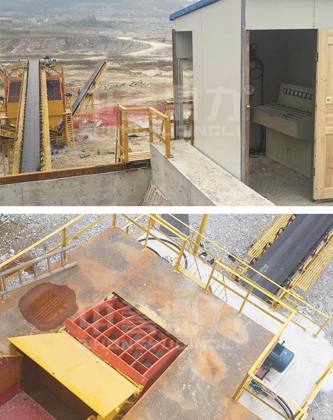 廣西柳州時產600噸石子生產線 廣西柳州時產600噸石子生產線