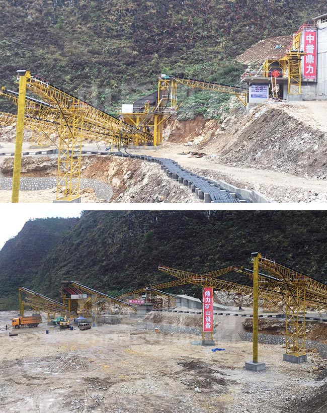 貴州黔南時產(chǎn)500噸砂石生產(chǎn)線 貴州黔南時產(chǎn)500噸砂石生產(chǎn)線