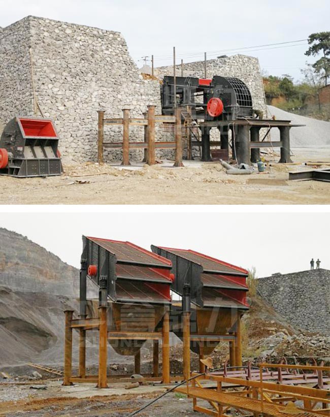 廣西柳州時產400噸石灰石砂石生產線 廣西柳州時產400噸石灰石砂石生產線