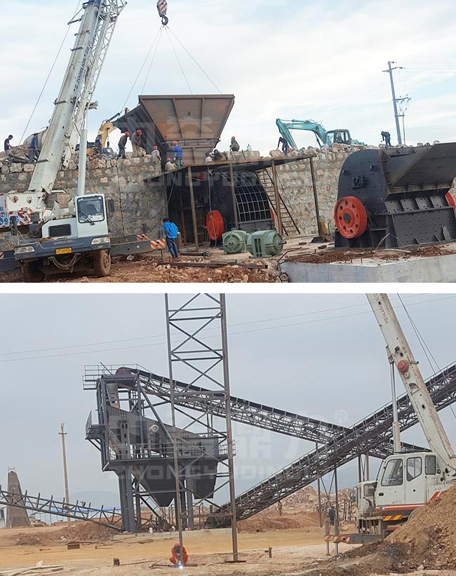 云南昆明時產1000噸碎石生產線 云南昆明時產1000噸碎石生產線