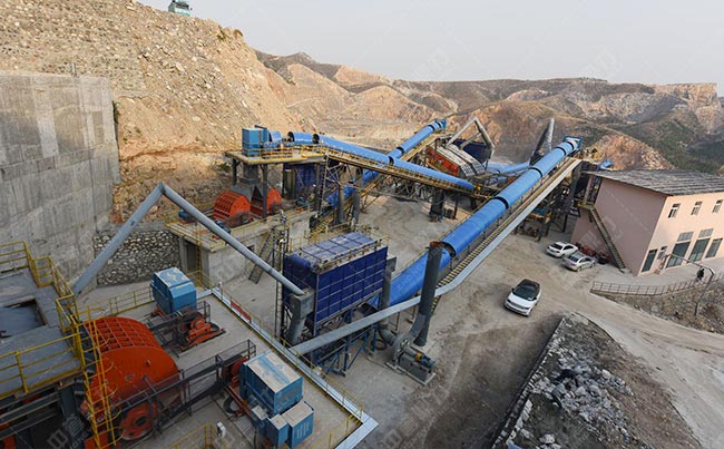 河南新鄉(xiāng)春江水泥時(shí)產(chǎn)1500噸破碎生產(chǎn)線