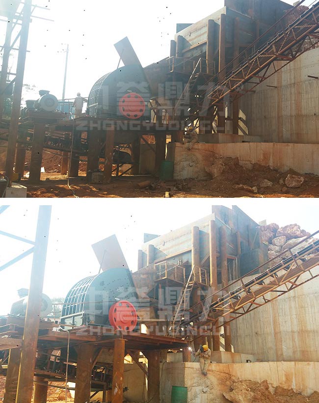 廣西南寧時產800噸砂石骨料生產線 廣西南寧時產800噸砂石骨料生產線