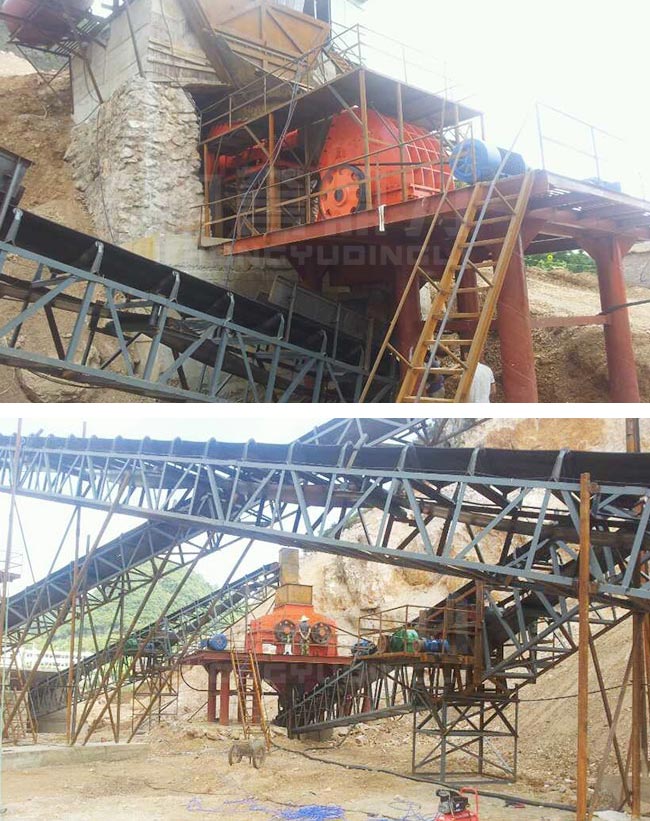 貴州安順日產5千噸碎石生產線 貴州安順日產5千噸碎石生產線