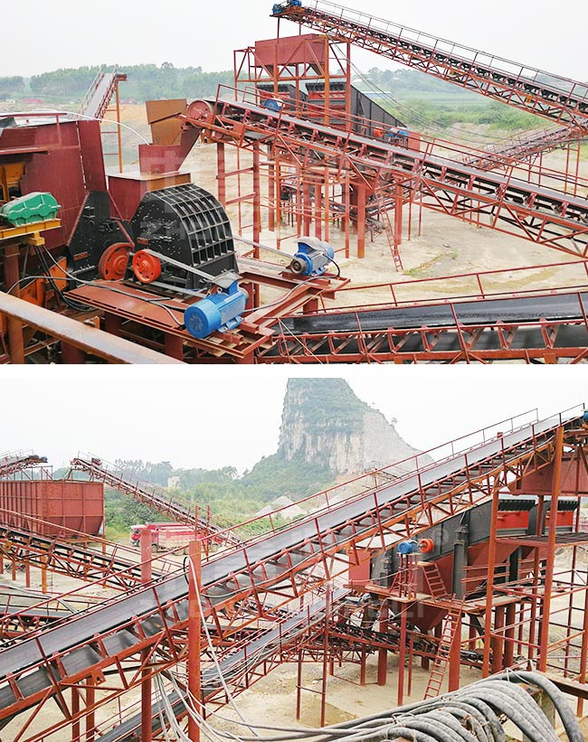廣西柳州時產800噸花崗巖破碎生產線 廣西柳州時產800噸花崗巖破碎生產線