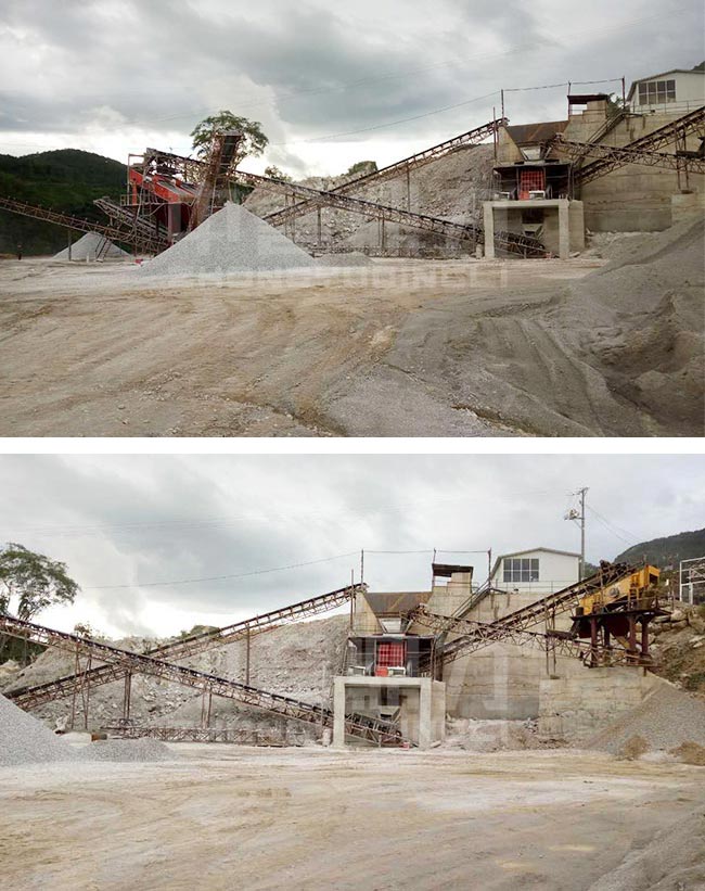 云南玉磨時(shí)產(chǎn)400噸石料生產(chǎn)線 云南玉磨時(shí)產(chǎn)400噸石料生產(chǎn)線