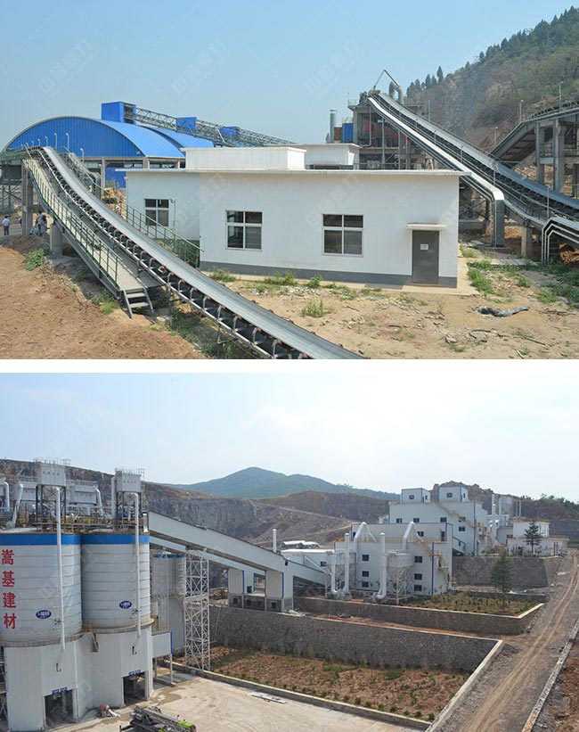 河南省登封市嵩基(集團)有限公司時產2000噸骨料生產線 河南省登封市嵩基(集團)有限公司時產2000噸骨料生產線