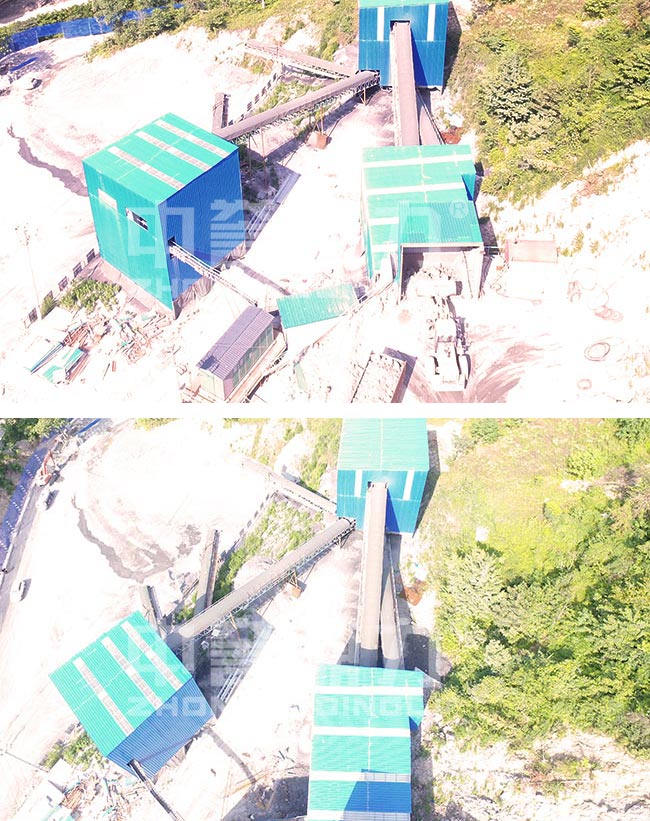 陜西省安康市時產(chǎn)600-800噸破碎石子生產(chǎn)線案例 陜西省安康市時產(chǎn)600-800噸破碎石子生產(chǎn)線案例