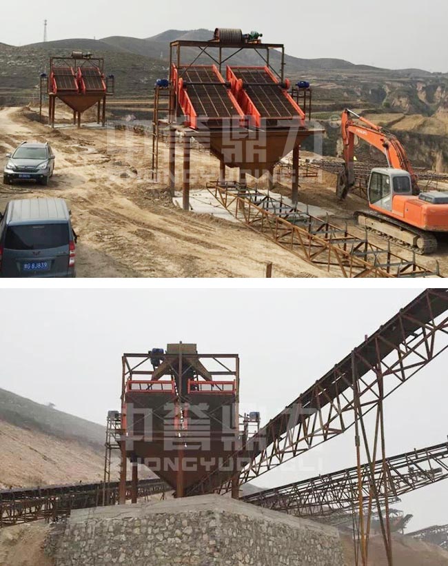 山西平順日產一萬噸石料生產線 山西平順日產一萬噸石料生產線