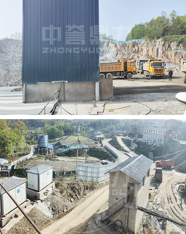 湖北長陽時產(chǎn)400噸砂石環(huán)保破碎生產(chǎn)線 004.jpg