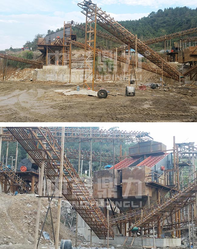 江西省萍鄉市時產200噸石子破碎生產線案例 江西省萍鄉市時產200噸石子破碎生產線案例