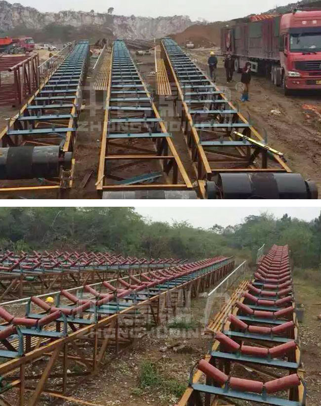 江西省高安市時產500噸石料生產線案例 江西省高安市時產500噸石料生產線案例