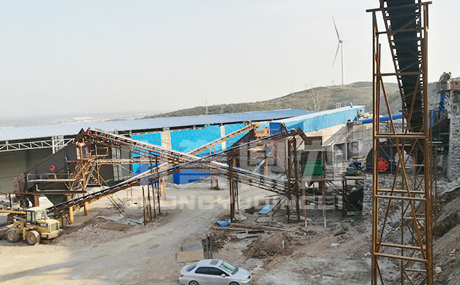 時產100噸機制砂對輥生產線配套設備 時產100噸機制砂對輥生產線配套設備