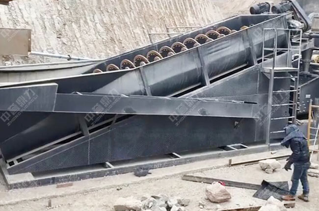 雙螺旋洗砂機參數表以及介紹 雙螺旋洗砂機參數表以及介紹