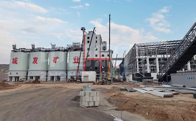 寧夏城發(fā)礦業(yè)年產(chǎn)600萬(wàn)噸骨料生產(chǎn)線