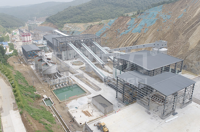 河南濟源年產1000萬噸砂石骨料生產線 河南濟源年產1000萬噸砂石骨料生產線