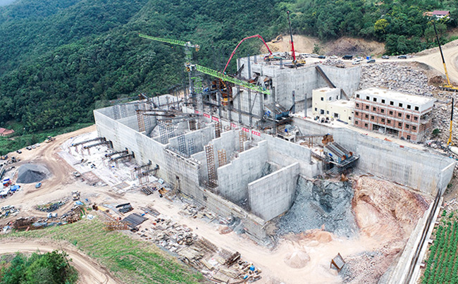 湖北省夢皓礦業時產2000噸砂石骨料生產線