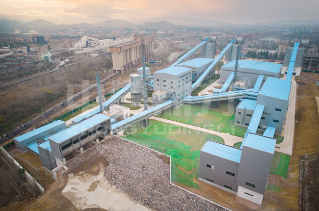 江蘇鎮江時產1000噸砂石骨料生產線 江蘇鎮江時產1000噸砂石骨料生產線