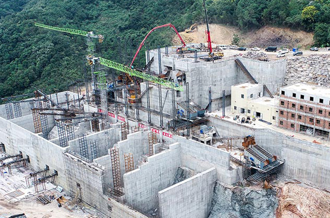 湖北夢皓礦業時產2000噸砂石骨料生產線 湖北夢皓礦業時產2000噸砂石骨料生產線