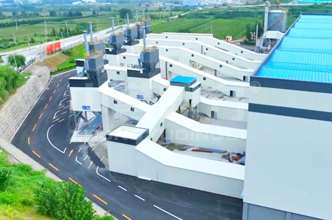 山東東平縣時產1500噸砂石骨料生產線 山東東平縣時產1500噸砂石骨料生產線