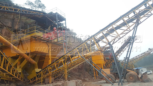 100t/h石子生產線配