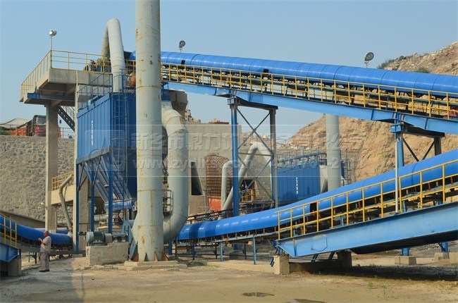 花崗巖石料破碎生產線工藝流程配置方案詳解