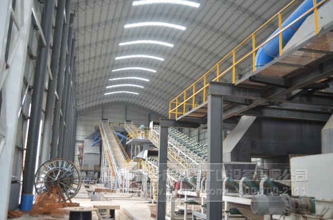 河北省武安市白沙時產3000噸環保型石料生產線