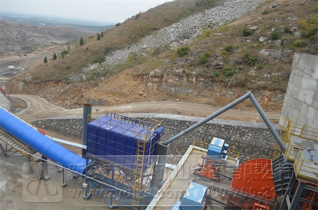 砂石生產線在運行中發熱的解決方法