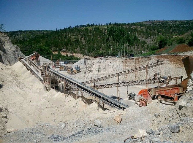 許多域的發展都離不開砂石生產線支持