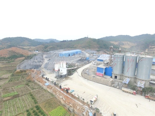 碎石機生產線生產現場