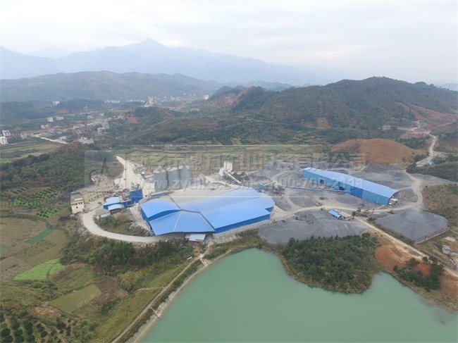 碎石機生產線生產現場