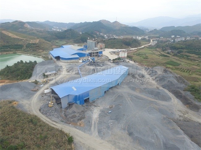 碎石機生產線生產現場