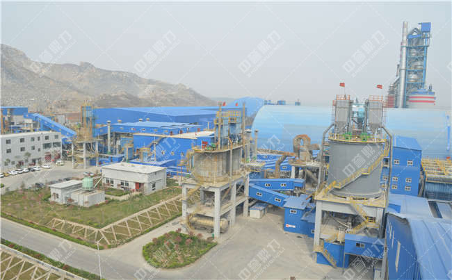孟電水泥時產2500噸砂石生產線