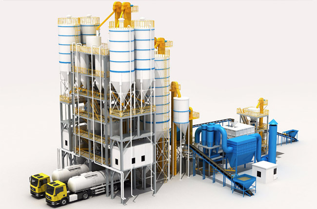 如何選址干粉砂漿生產線?
