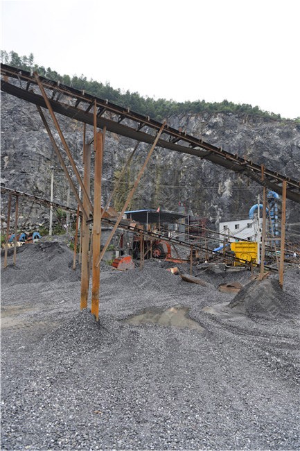 時產200噸機制砂生產線現場案例圖片