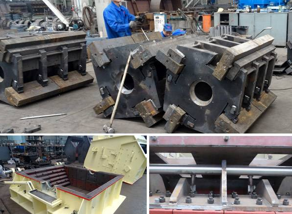 反擊式破碎機錘子的固定模式