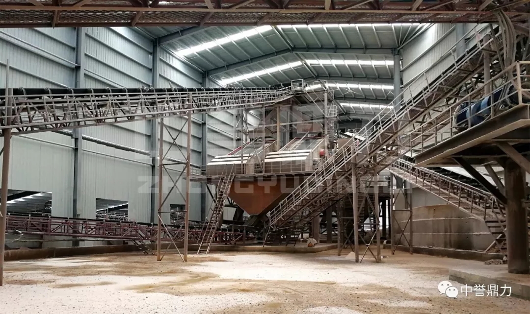 桂林市砂石骨料環保生產線-時產600-800噸生產線