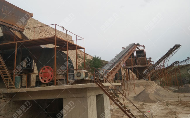 石料生產線配置