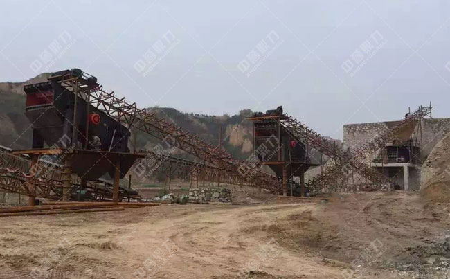 機制砂生產線流程