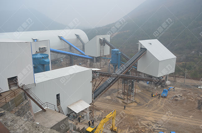 石英砂打砂生產(chǎn)線