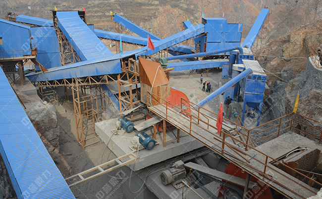 破碎打砂生產(chǎn)線維護(hù)