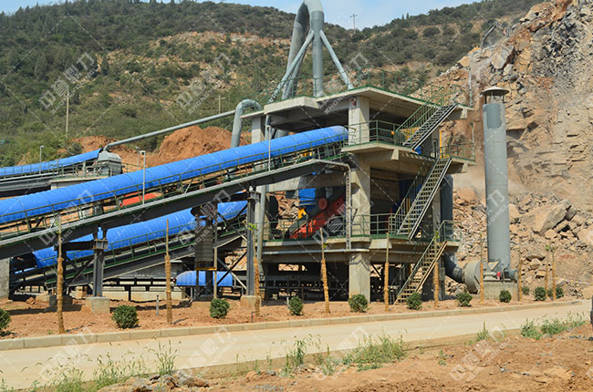 環保碎石場生產線