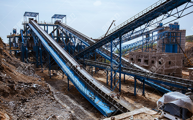 砂石生產線