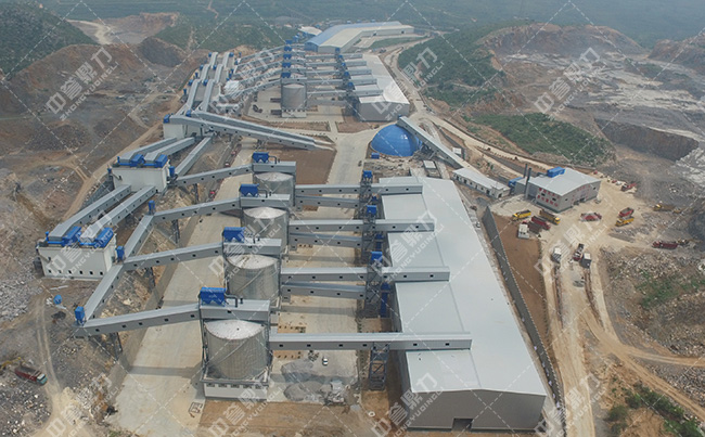 環(huán)保碎石生產(chǎn)線